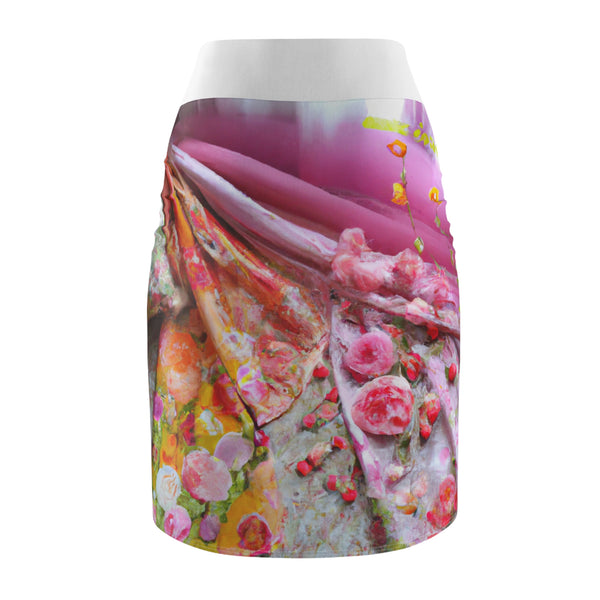 Floral Design By: Delightful Daisy Designs (Pencil Skirt)