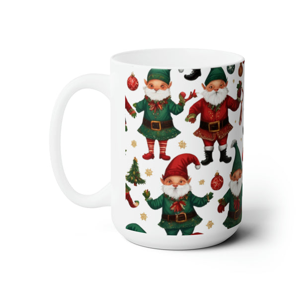 Santa's Elves Ceramic Mug 15oz