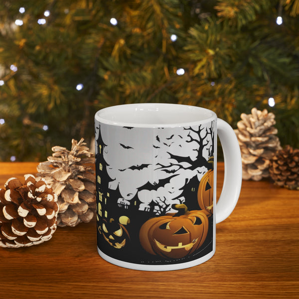 Scary Design Ceramic Mug 11oz