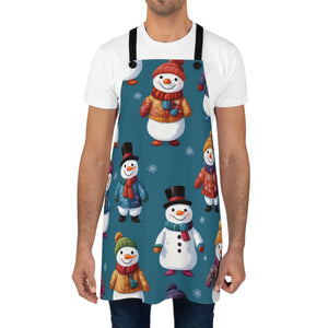 Snowman Apron (AOP)