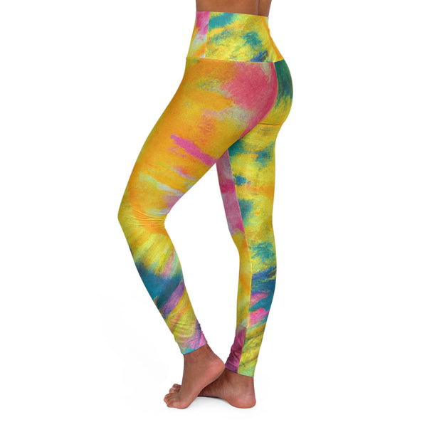 Tie Dye Designs By: Zakira Abaja. - Yoga Pants