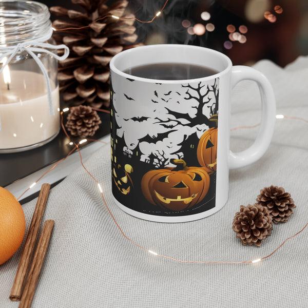 Scary Design Ceramic Mug 11oz