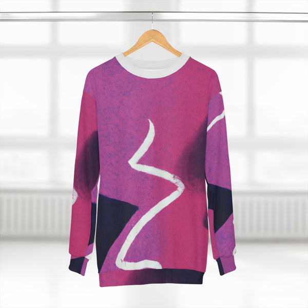 Bold Expressions By Smooth Strokes  of Colorful Brilliance(Sweatshirt)