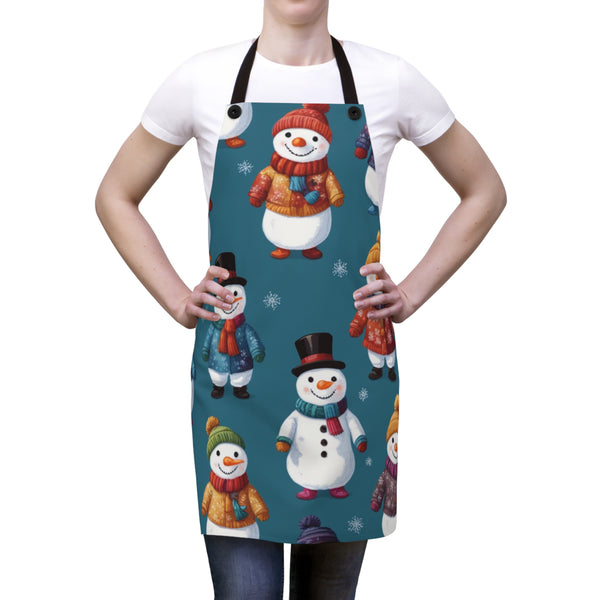 Snowman Apron (AOP)