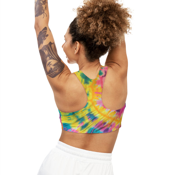 Tie Dye Designs By Zakira Abaja. - Sports Bra