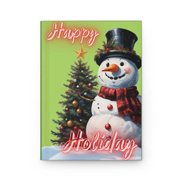 Snowman Hardcover Journal Matte