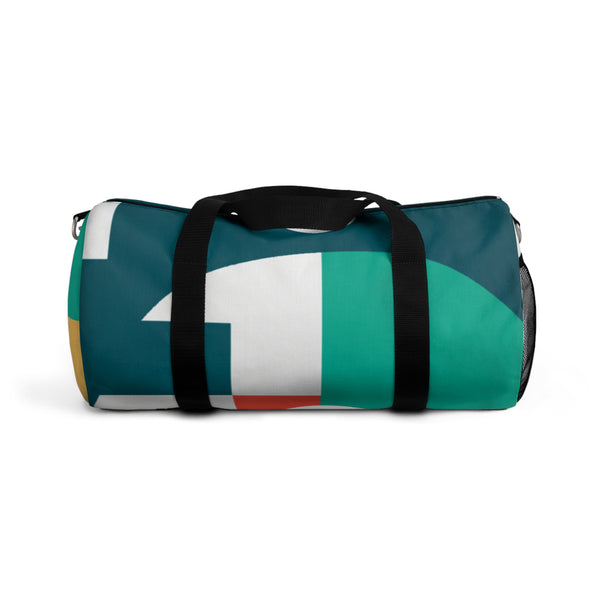 Geometric Art Design Pristine Luxury Sportswear by Aiden (Duffle Bag)