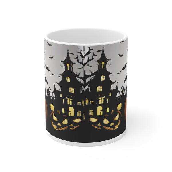 Scary Design Ceramic Mug 11oz