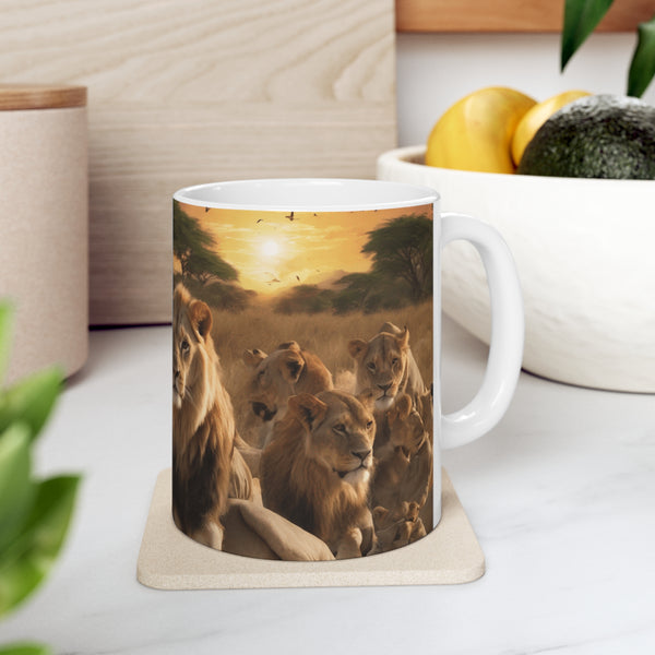 Lion Pride Ceramic Mug 11oz