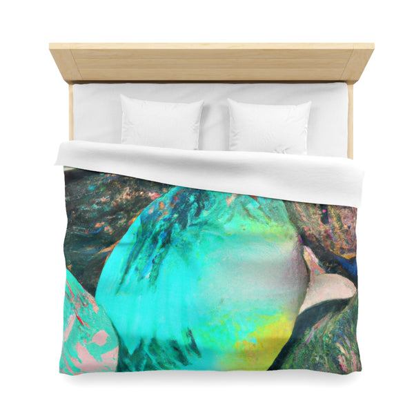 Abstract Ocean By: Cecil Folonio - Duvet