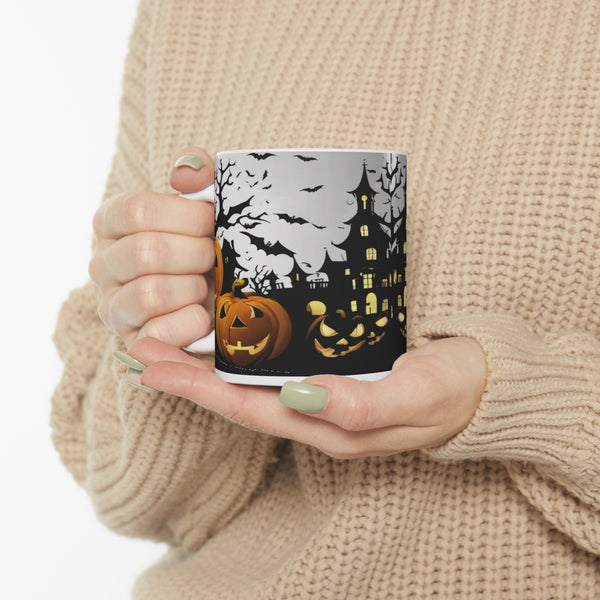 Scary Design Ceramic Mug 11oz