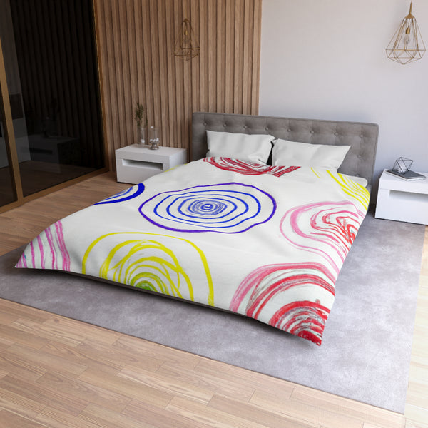 Swirl Design By: Femina Viisola - Duvet