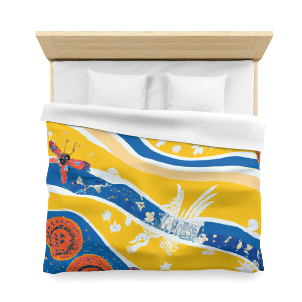 Abstract Ocean By Kymura Singh - Duvet