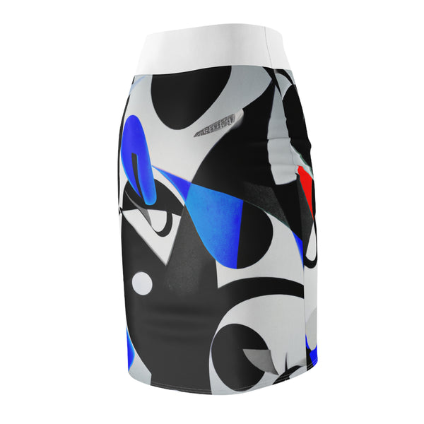 Abstract Fusion Designs By: Jonaisa Seamstreyss   (Pencil Skirt)