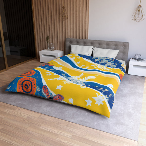 Abstract Ocean By Kymura Singh - Duvet