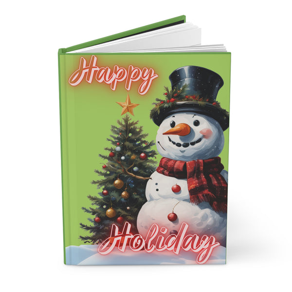 Snowman Hardcover Journal Matte