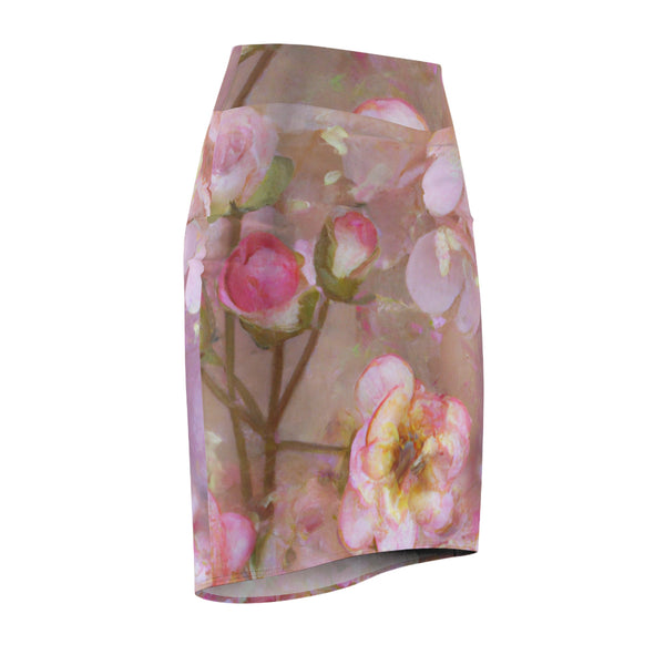 More Flowers Design By: Luminous Liberty (Pencil Skirt)