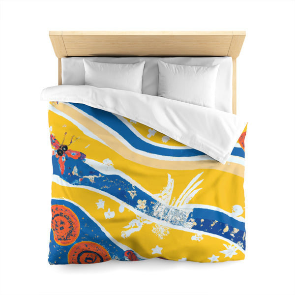 Abstract Ocean By Kymura Singh - Duvet