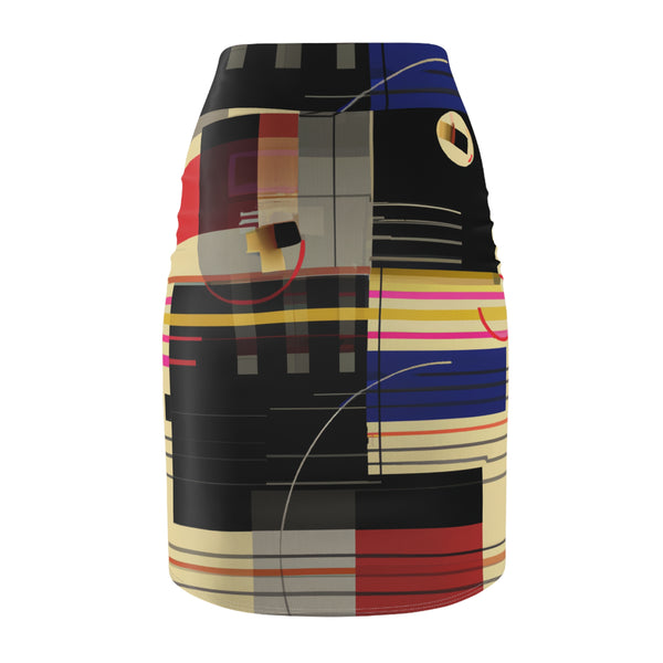 Abstract Designs By Millicent Stitcher (Pencil Skirt)