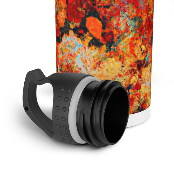 Abstract Designs By Iris MacArthur (Water Bottle)