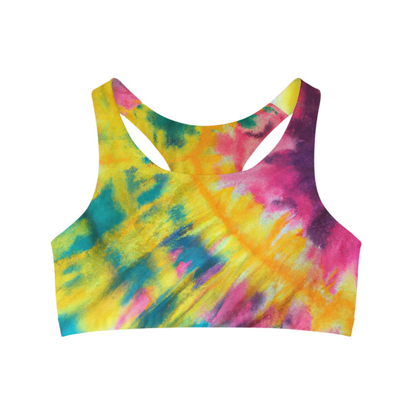 Tie Dye Designs By Zakira Abaja. - Sports Bra