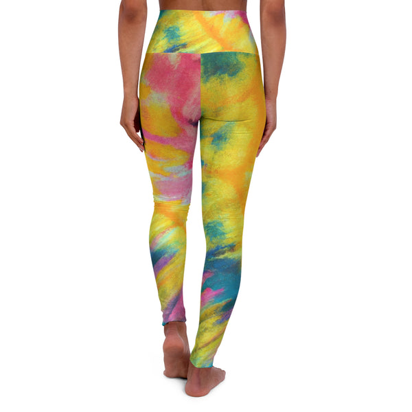 Tie Dye Designs By: Zakira Abaja. - Yoga Pants