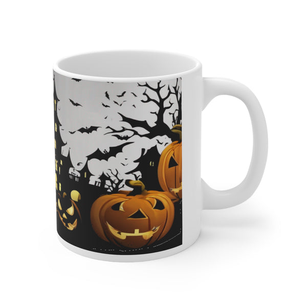 Scary Design Ceramic Mug 11oz