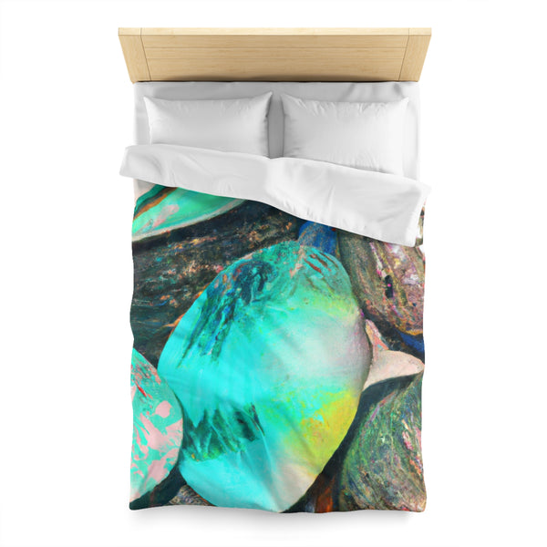 Abstract Ocean By: Cecil Folonio - Duvet