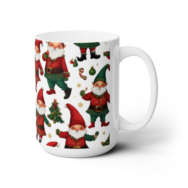 Santa's Elves Ceramic Mug 15oz