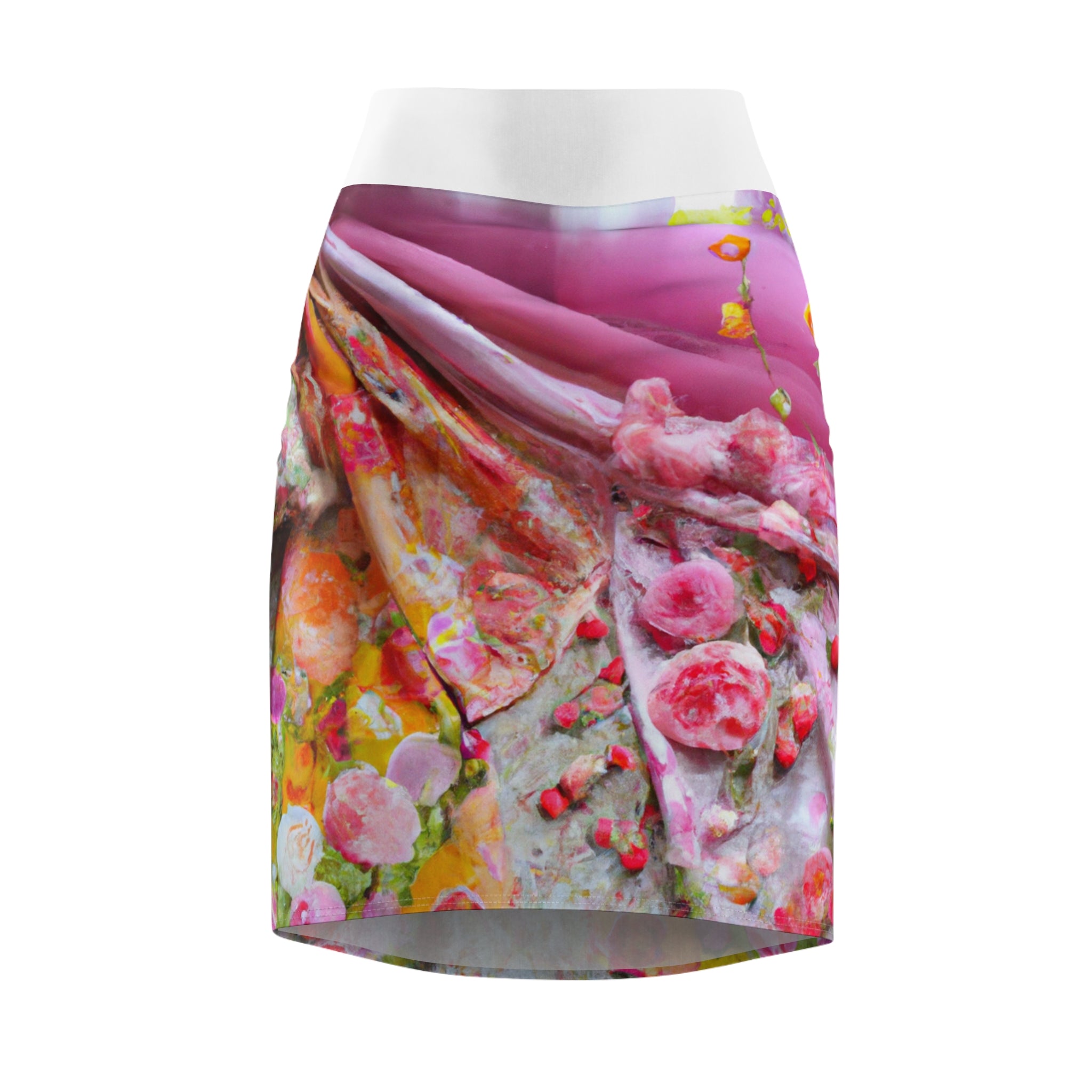 Floral Design By: Delightful Daisy Designs (Pencil Skirt)