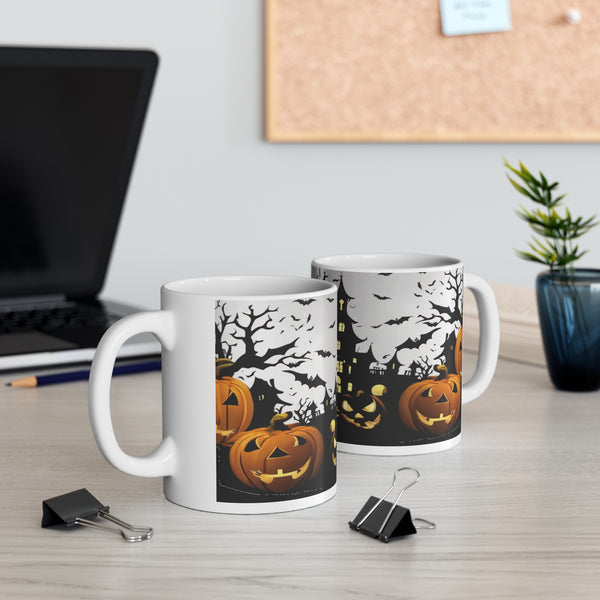 Scary Design Ceramic Mug 11oz