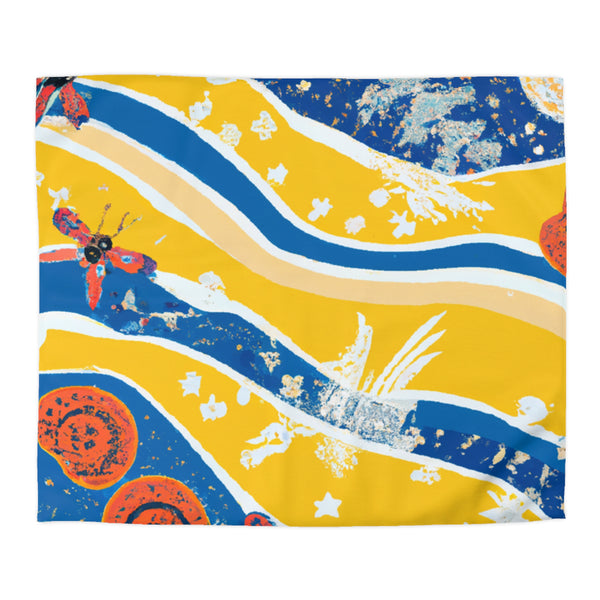 Abstract Ocean By Kymura Singh - Duvet