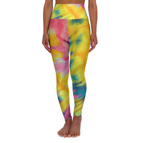 Tie Dye Designs By: Zakira Abaja. - Yoga Pants