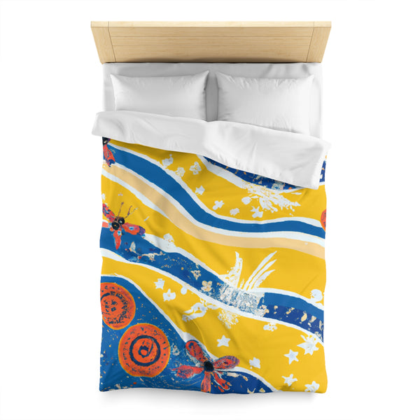 Abstract Ocean By Kymura Singh - Duvet