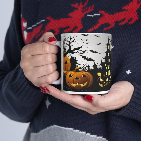 Scary Design Ceramic Mug 11oz