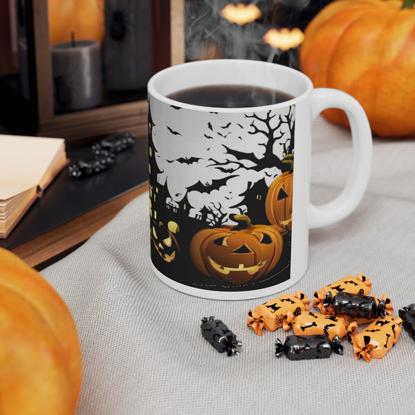 Scary Design Ceramic Mug 11oz