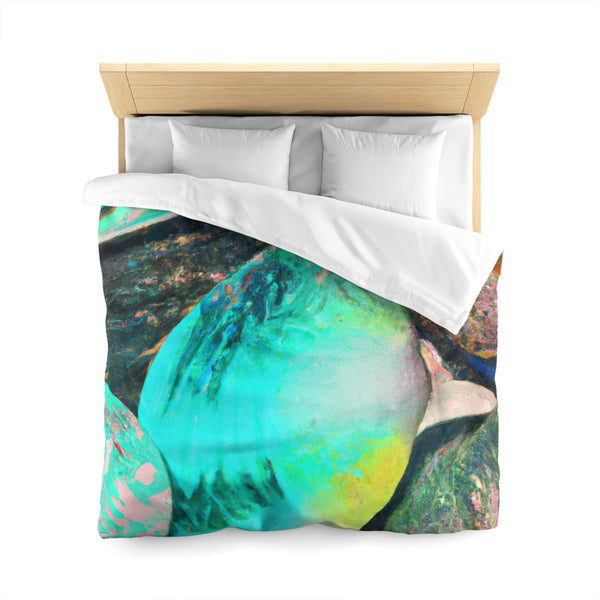 Abstract Ocean By: Cecil Folonio - Duvet