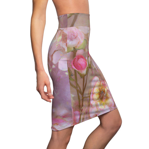 More Flowers Design By: Luminous Liberty (Pencil Skirt)