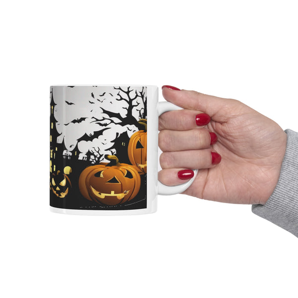 Scary Design Ceramic Mug 11oz