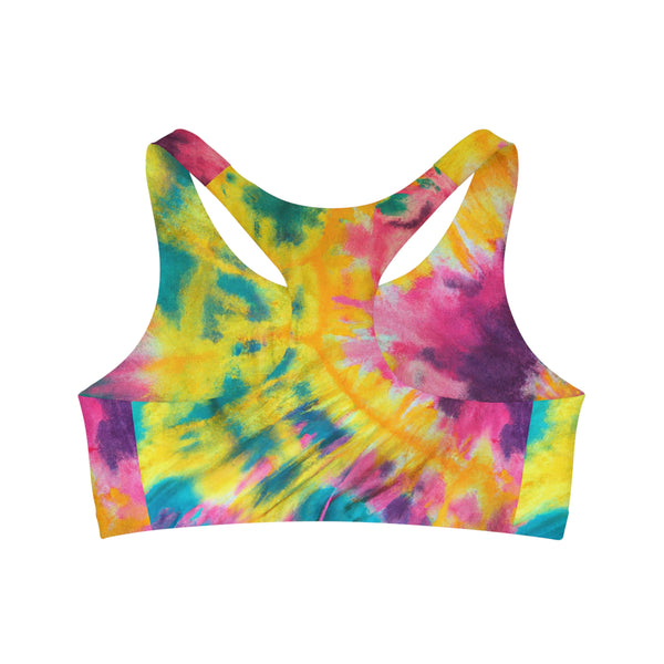 Tie Dye Designs By Zakira Abaja. - Sports Bra