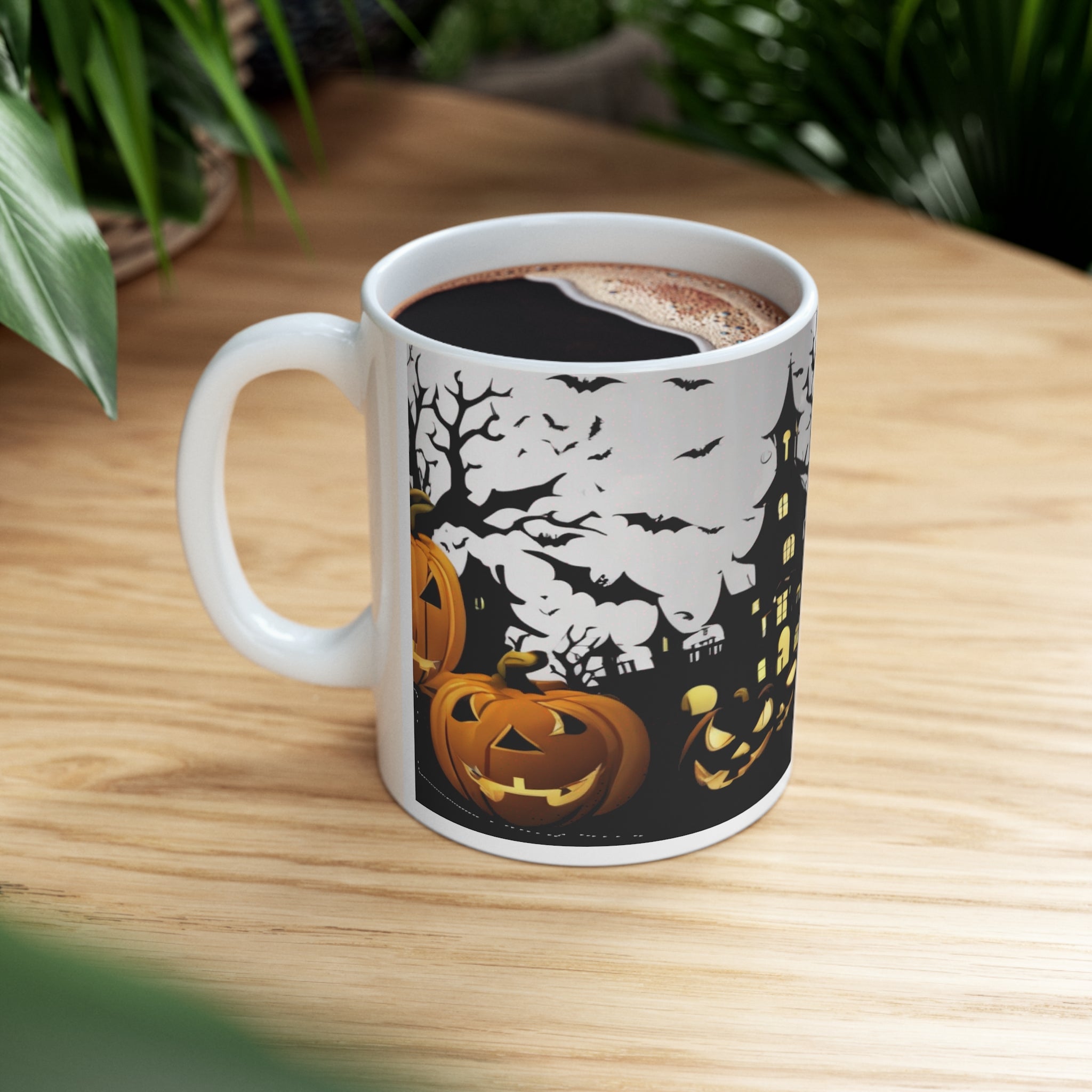 Scary Design Ceramic Mug 11oz