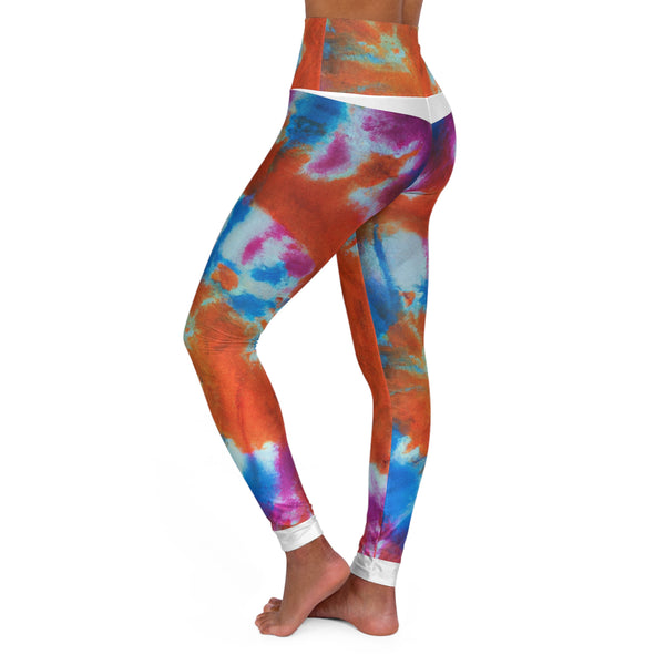 Tie Dye Designs By Silk Weaver Simona - Yoga Pants