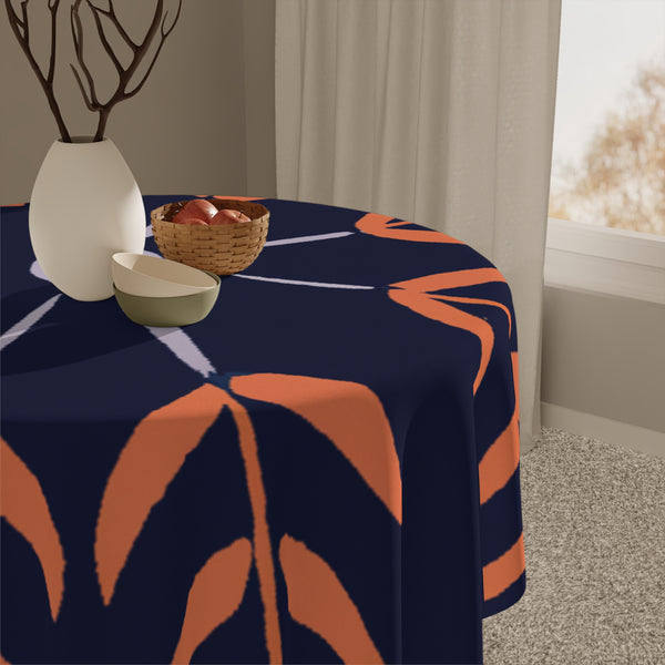 Swirl Design By Fashionista Vivienne Von Classique(Tablecloth)