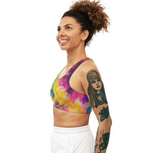 Tie Dye Designs By Zakira Abaja. - Sports Bra