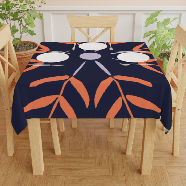 Swirl Design By Fashionista Vivienne Von Classique(Tablecloth)