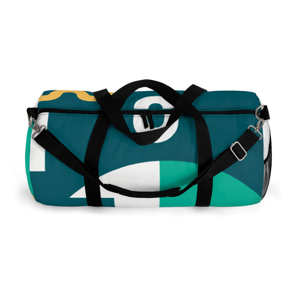 Geometric Art Design Pristine Luxury Sportswear by Aiden (Duffle Bag)