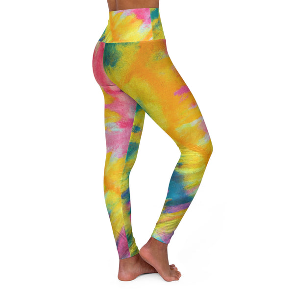 Tie Dye Designs By: Zakira Abaja. - Yoga Pants