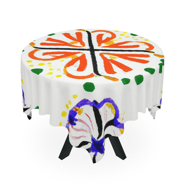 Swirl Design By Adele Lavender-Smith(Tablecloth)