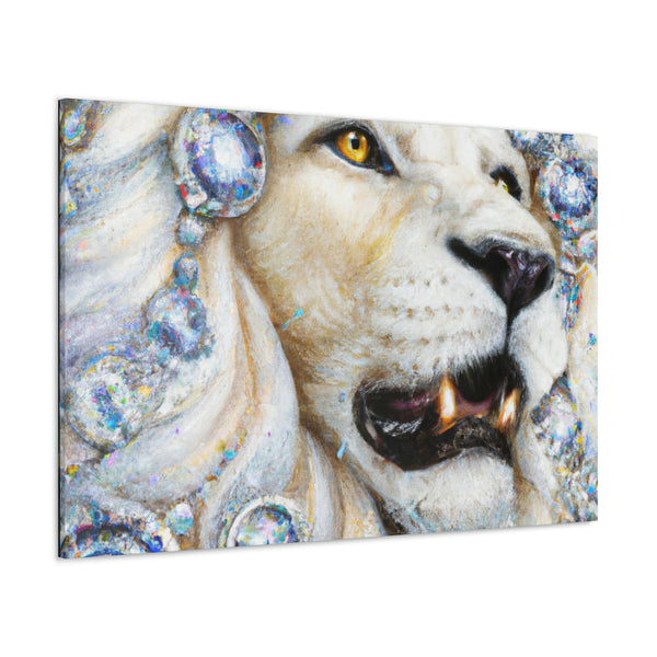 Lion Design By: Infinite Imaginator, Genna Galaxi. (Wall Art)