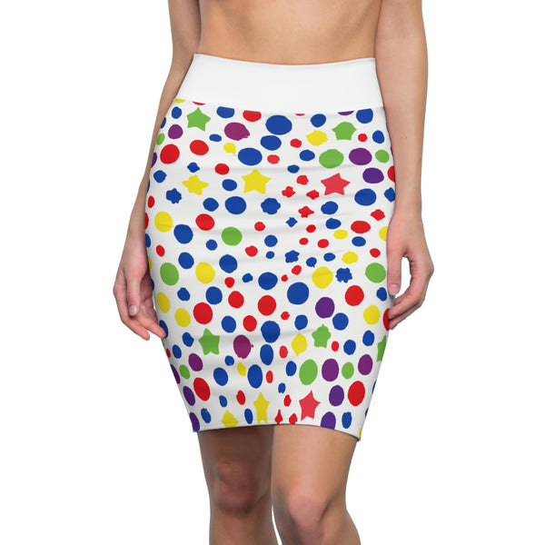 Polka Dot Designs By: Seammercy  (Pencil Skirt)